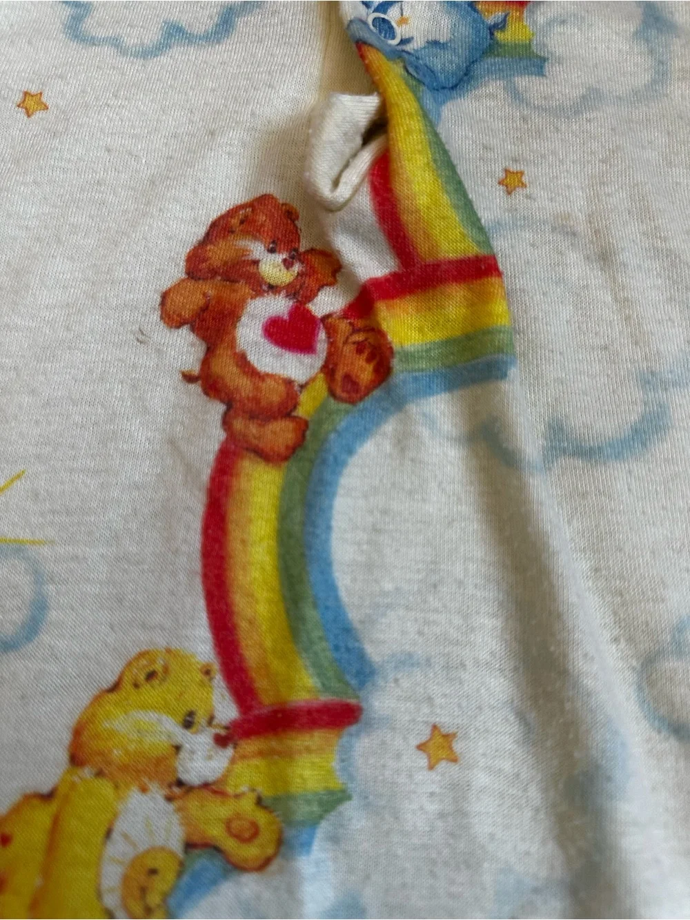 Vintage Carter’s 80s Care Bears Baby Sleeper Sack Layette One Size